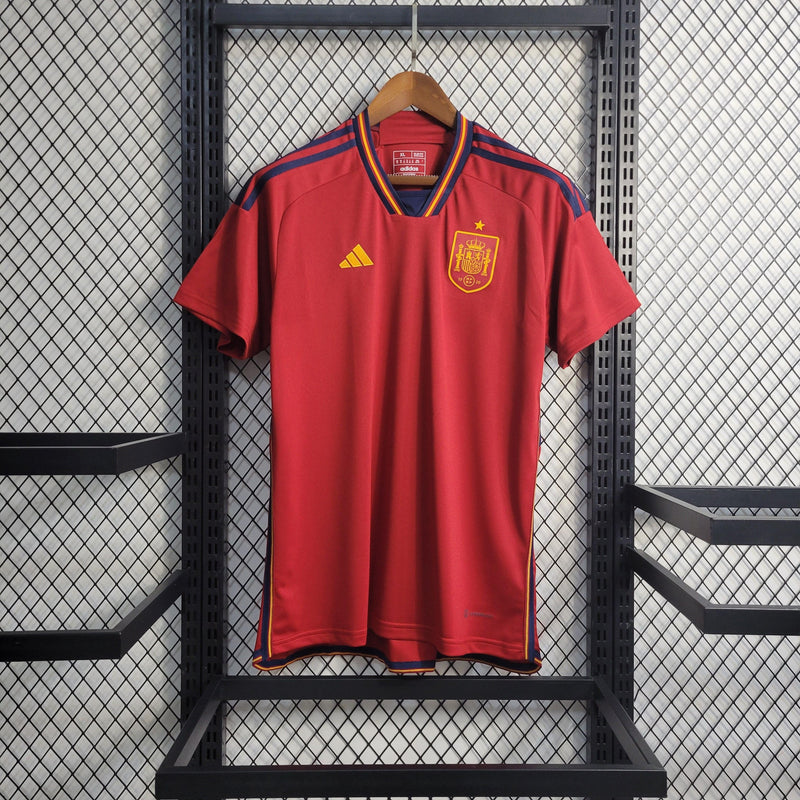 Camisa Espanha Home 2022 - Vermelha