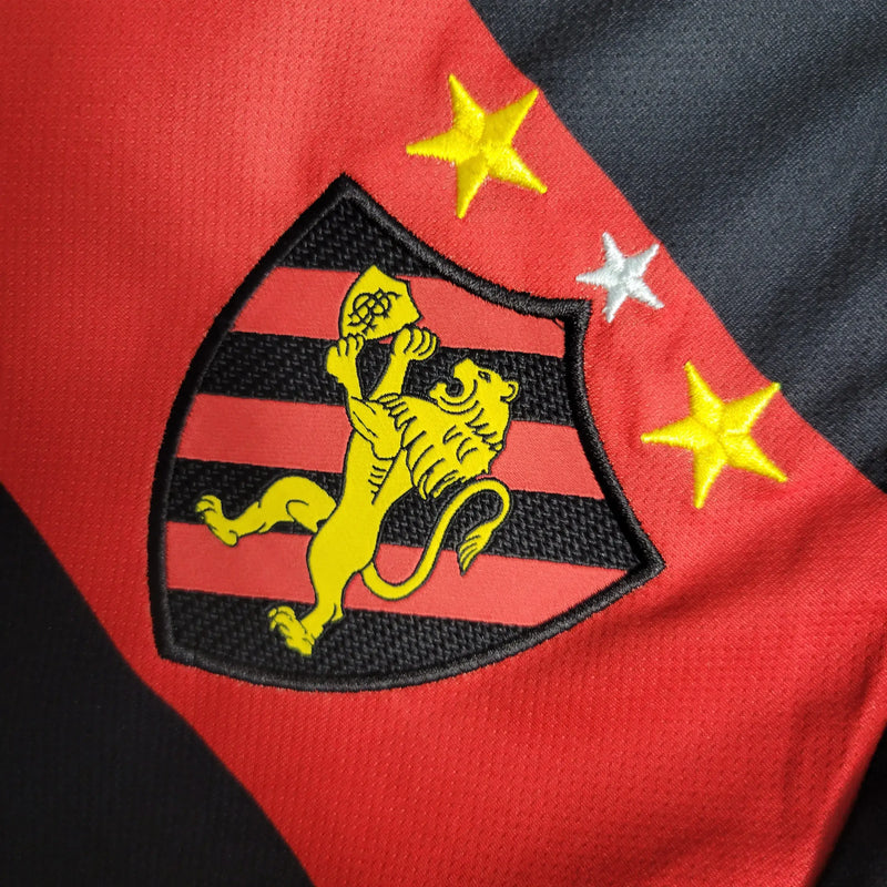 Camisa Sport Recife Home 23/24 - Vermelha e Preta