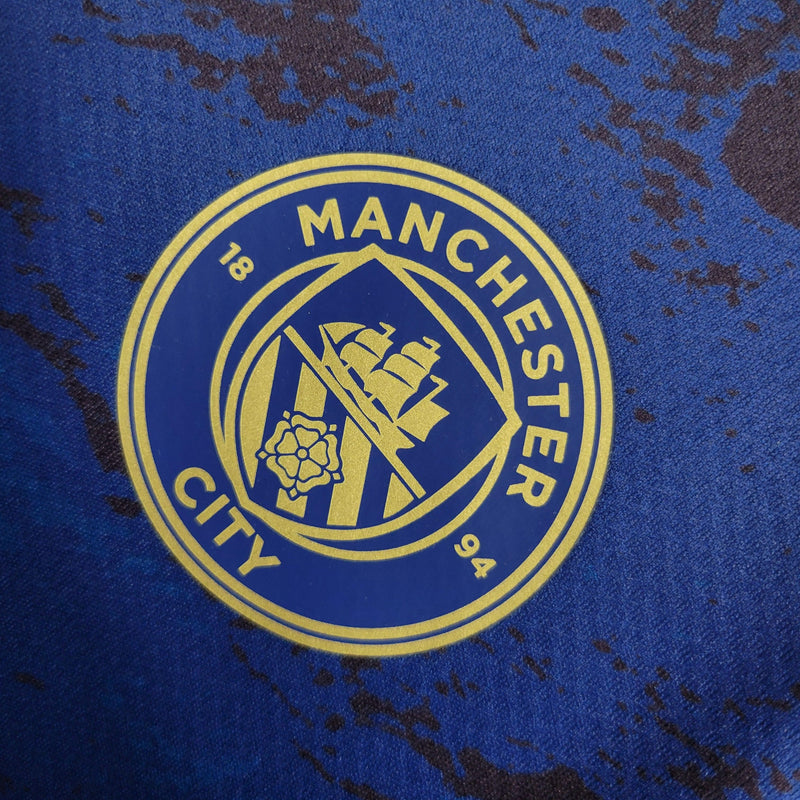 Camisa Manchester City Ano Novo Chinês 2023 - Azul