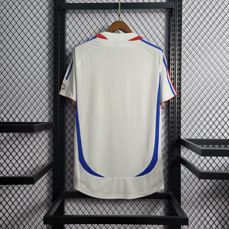 Camisa França Away 2006 Retrô - Branca