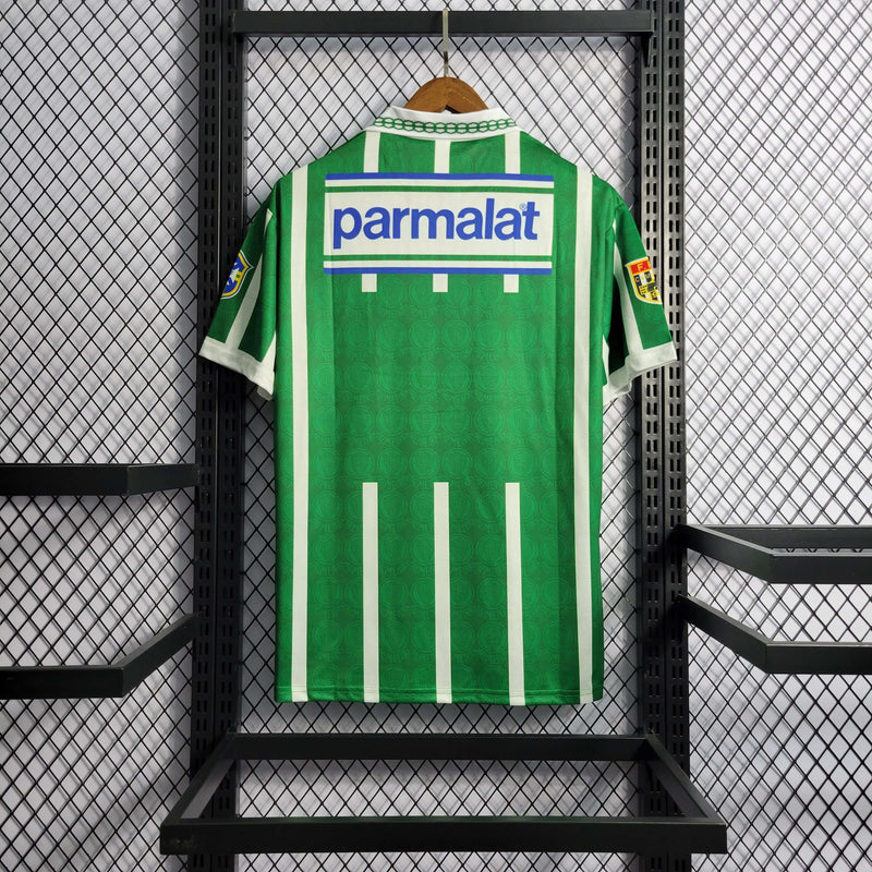 Camisa Palmeiras Home 93/94 Retrô - Verde e Branca