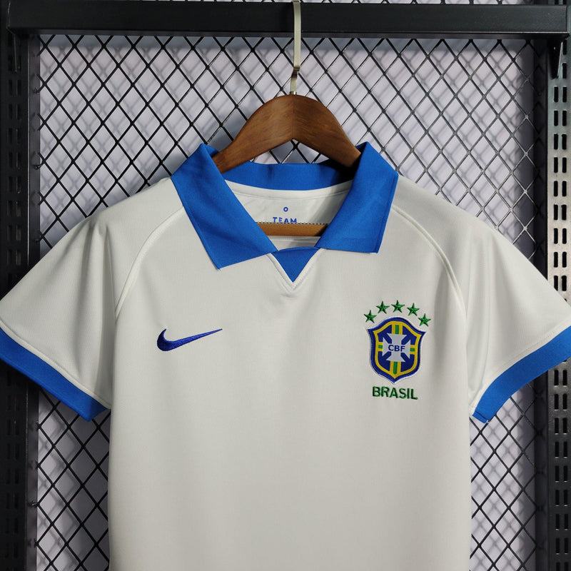 Camisa Brasil Third 2019 Feminina - Branca