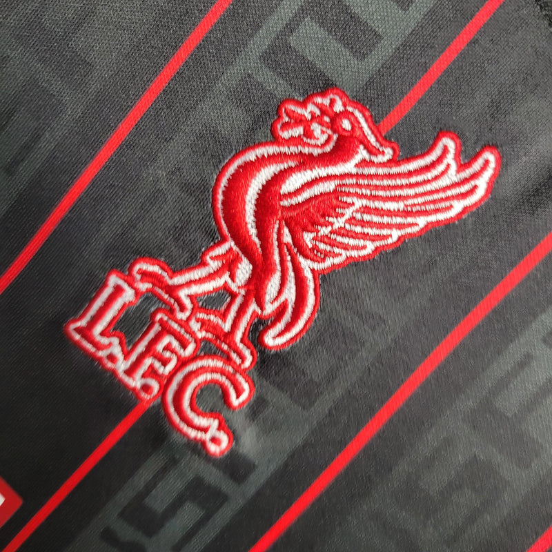 Camisa Liverpool Leblon James 2023 - Preta