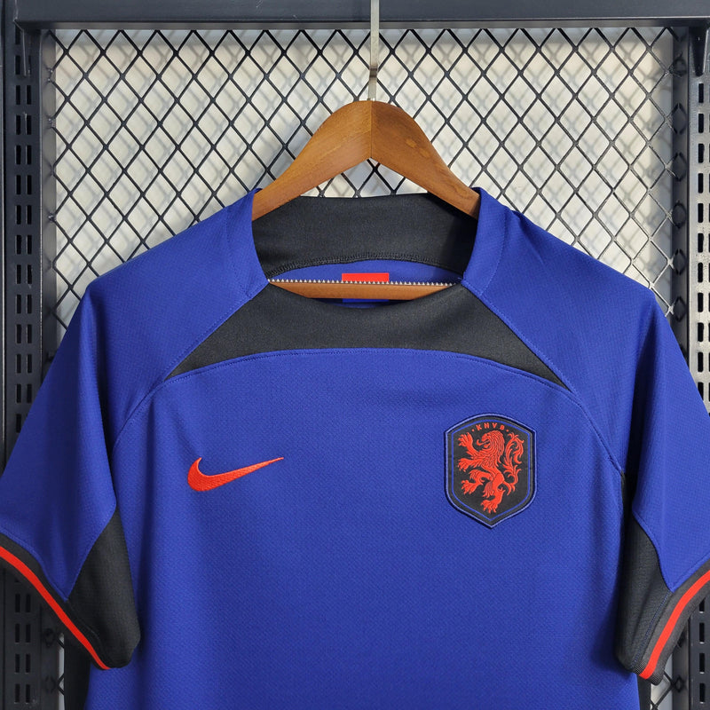 Camisa Holanda Away 2022 - Azul