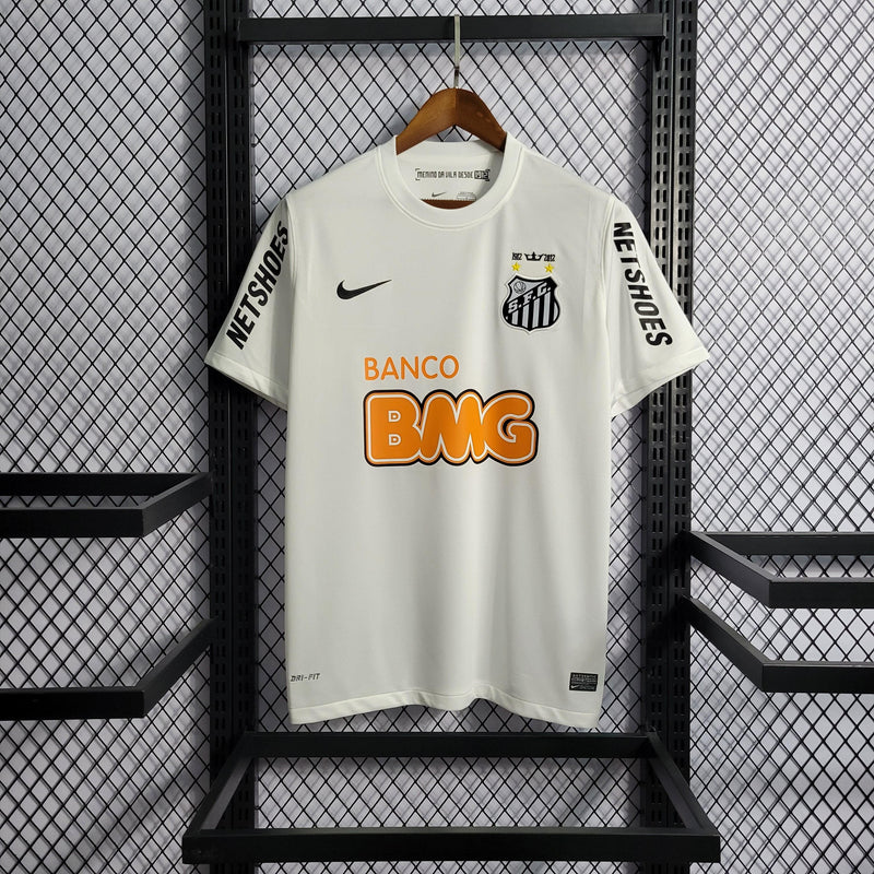 Camisa Santos Home 11/12 Retrô - Branca