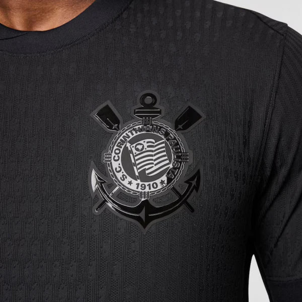 Camisa Corinthians Away 24/25 Jogador - Preta