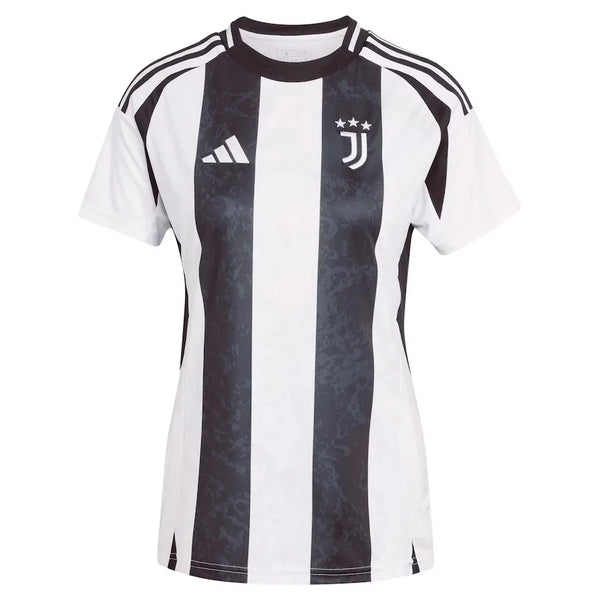 Camisa Juventus Feminina Home 24/25 - Branca e Preta