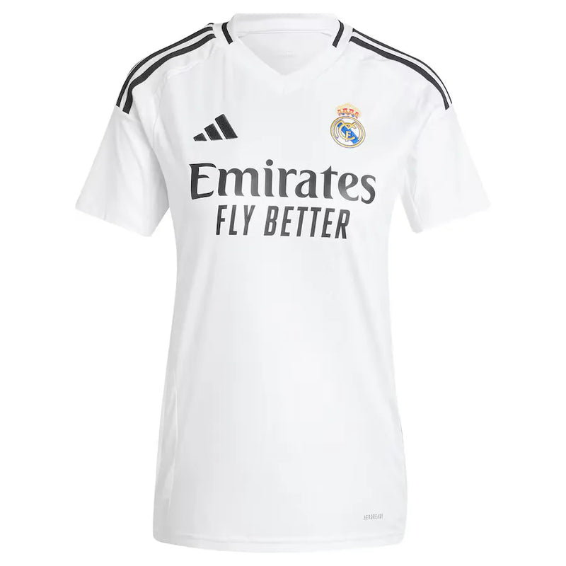 Camisa Real Madrid Feminina Home 24/25 - Branca