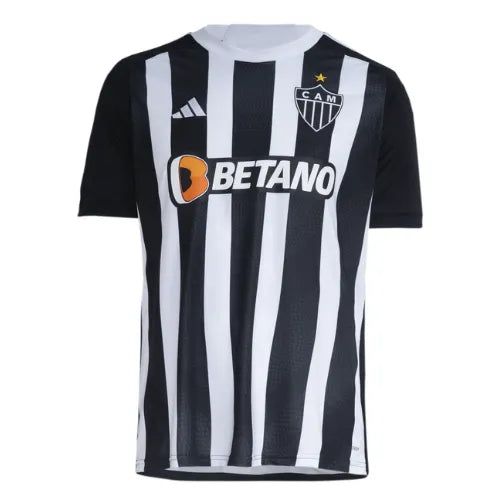 Camisa Atlético Mineiro Home 24/25 - Preta e Branca