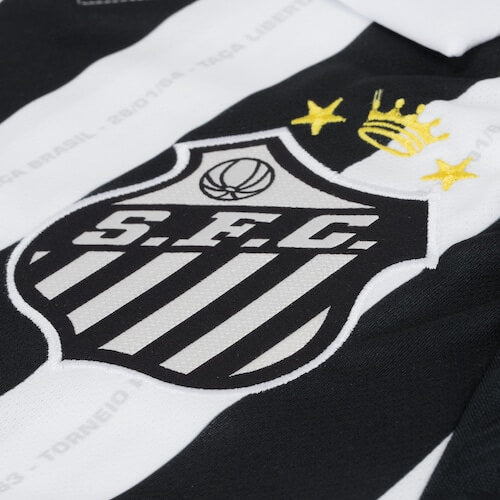 Camisa Santos Away 23/24 - Branca e Preta