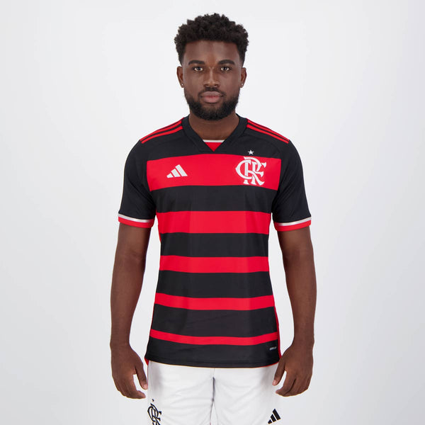 Camisa CRF Home 24/25 - Preta e Vermelha