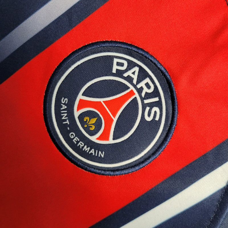 Camisa PSG Home 23/24 Manga Longa - Azul