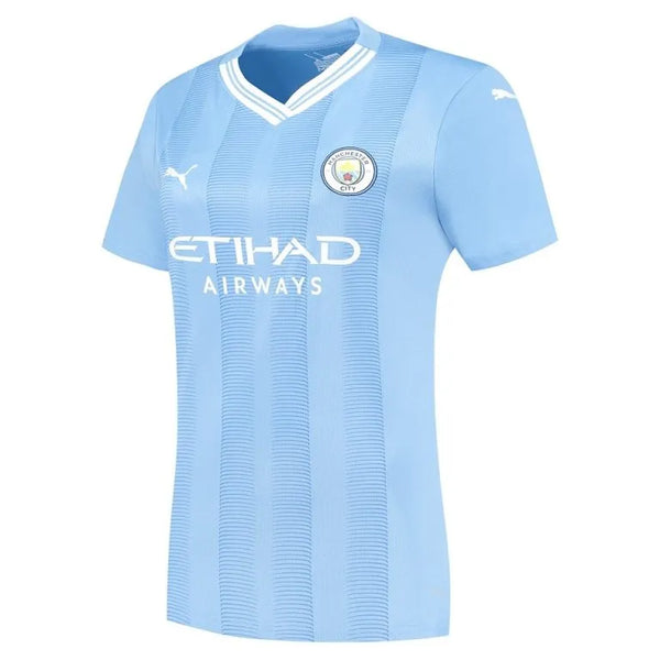 Camisa Manchester City Feminina Home 23/24 - Azul