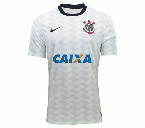 Camisa Corinthians Home 12/13 Retrô - Branca