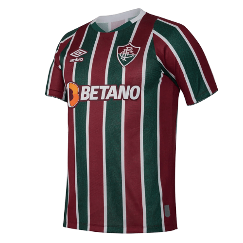 Camisa Fluminense Home 24/25 - Vinho e Verde