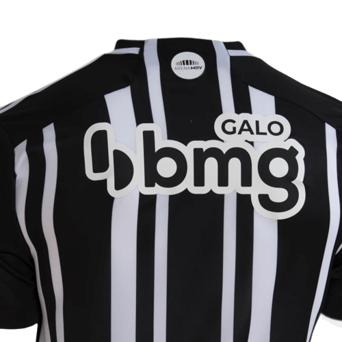 Camisa Atlético Mineiro Home 23/24 - Preta e Branca